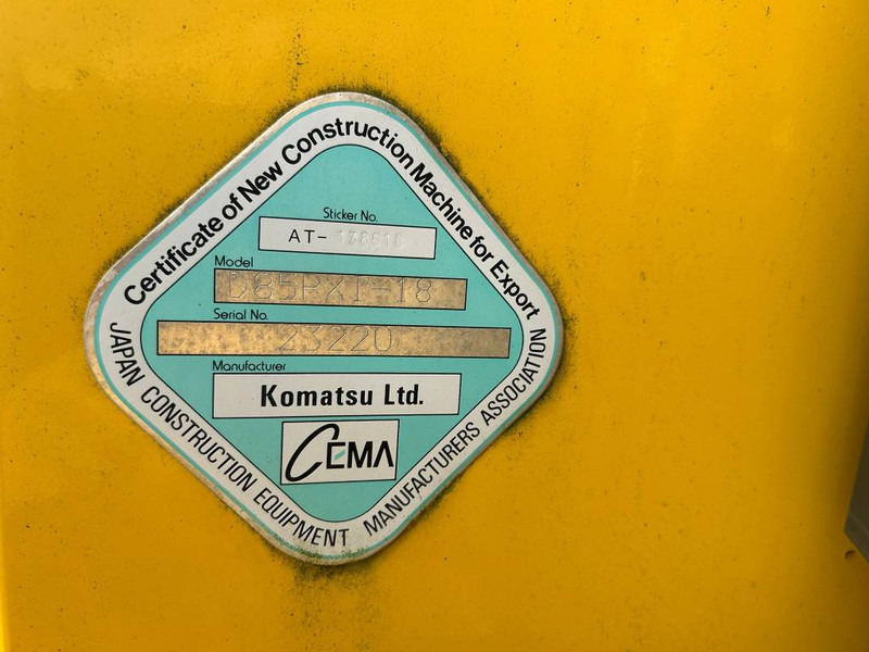 Bulldozer Komatsu D 85 PXi-18: foto 6 Bulldozer Komatsu D 85 PXi-18: foto 6