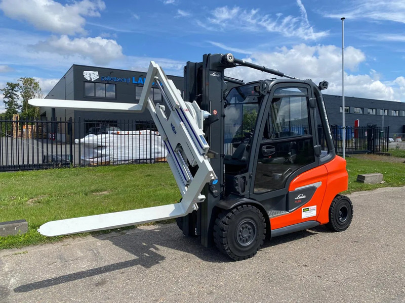 Linde H35D-01 Cascade rotating fork clamp - Carrello elevatore diesel: foto 4 Linde H35D-01 Cascade rotating fork clamp - Carrello elevatore diesel: foto 4
