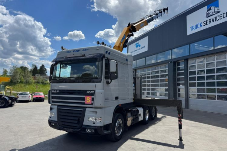 DAF XF510 Effer 255-5 6x2 SZM/Pritsche - Camion con gru: foto 5 DAF XF510 Effer 255-5 6x2 SZM/Pritsche - Camion con gru: foto 5