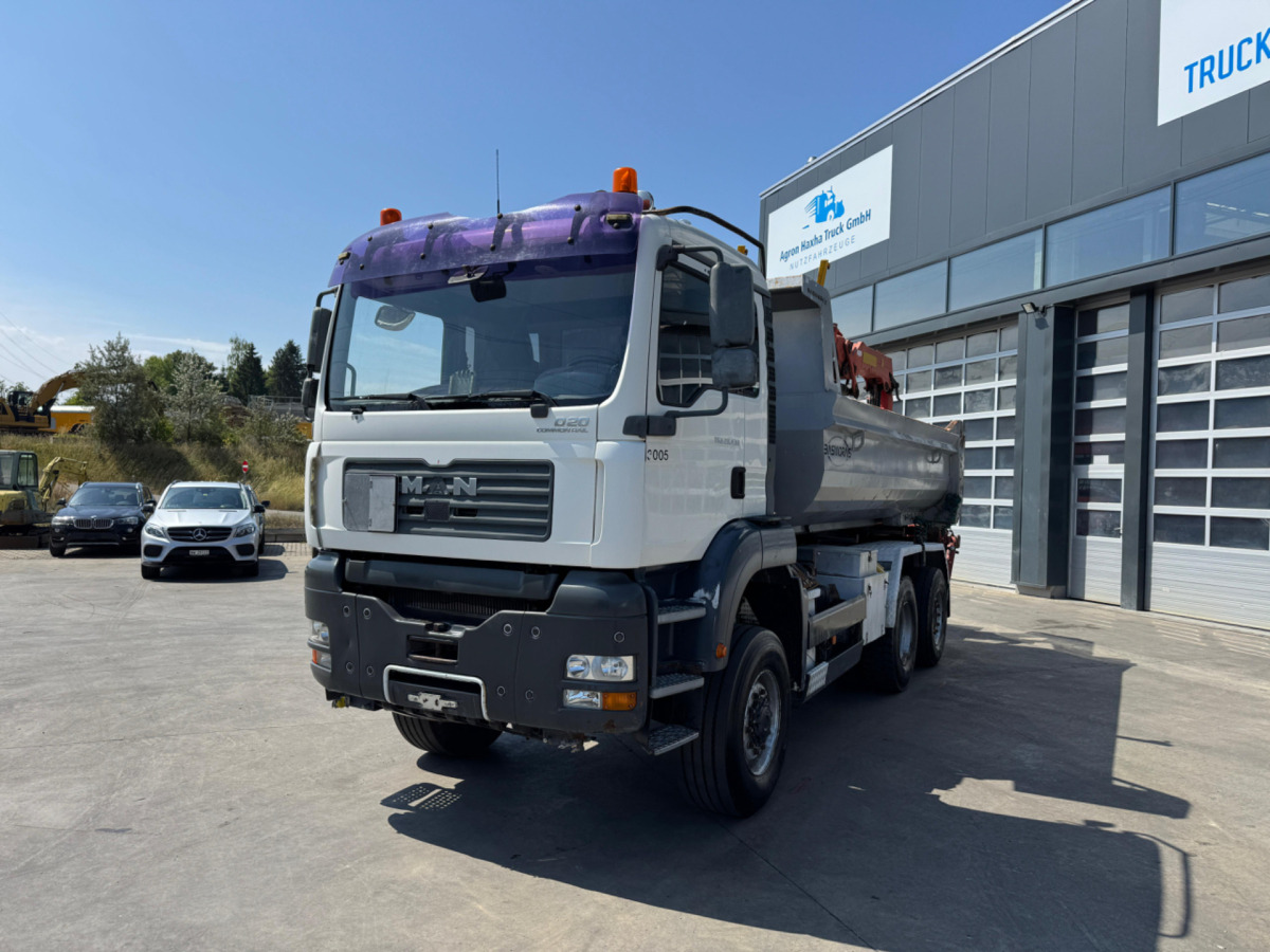 MAN TGA 28.430 6x4-4 Kran - Autocarro ribaltabile, Camion con gru: foto 1 MAN TGA 28.430 6x4-4 Kran - Autocarro ribaltabile, Camion con gru: foto 1