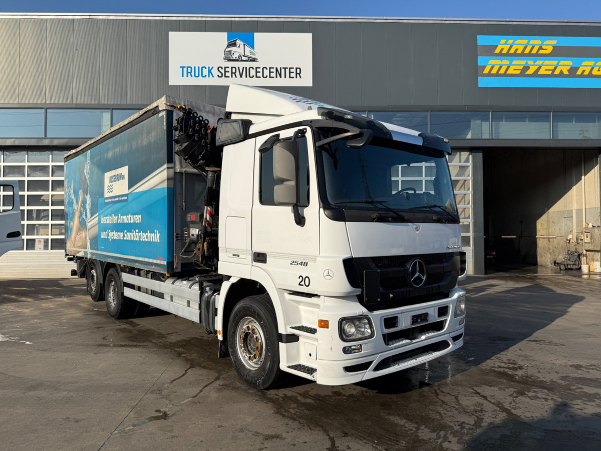 MERCEDES Actros 2548 6x2 Hiab 244-5 - Camion con gru: foto 4 MERCEDES Actros 2548 6x2 Hiab 244-5 - Camion con gru: foto 4