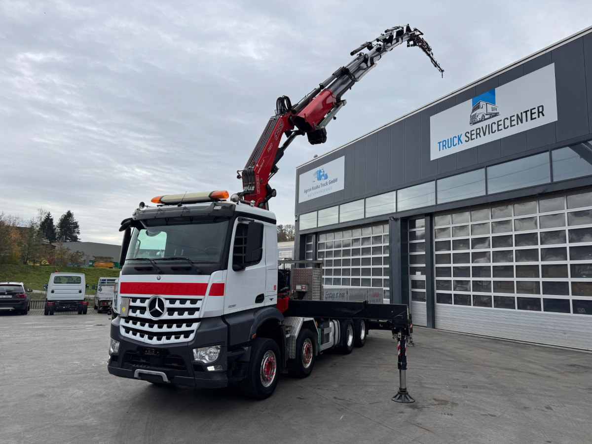 MERCEDES Arocs 3251 8x4 Fassi 660 6-6 - Camion con gru: foto 1 MERCEDES Arocs 3251 8x4 Fassi 660 6-6 - Camion con gru: foto 1
