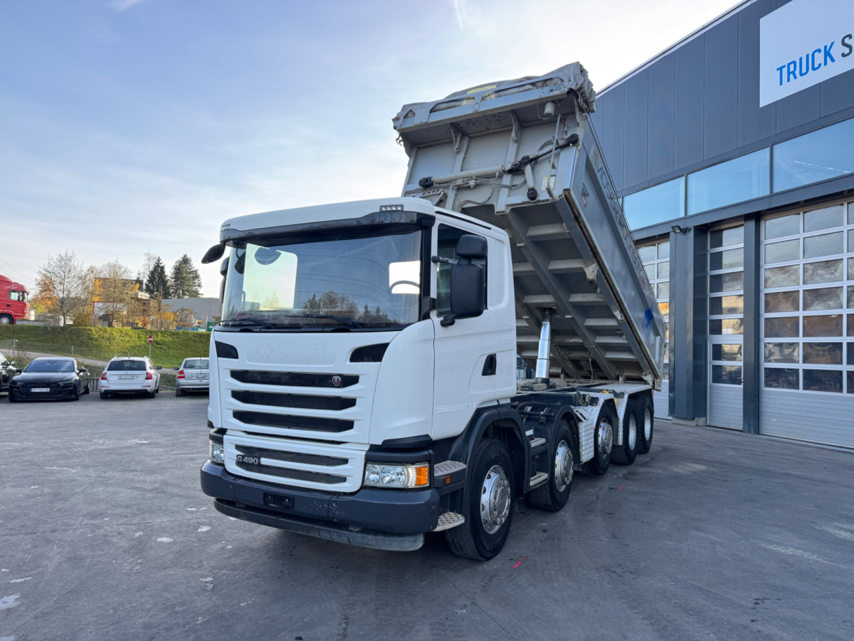 SCANIA G490 10x4 2S Moser - Autocarro ribaltabile: foto 1 SCANIA G490 10x4 2S Moser - Autocarro ribaltabile: foto 1