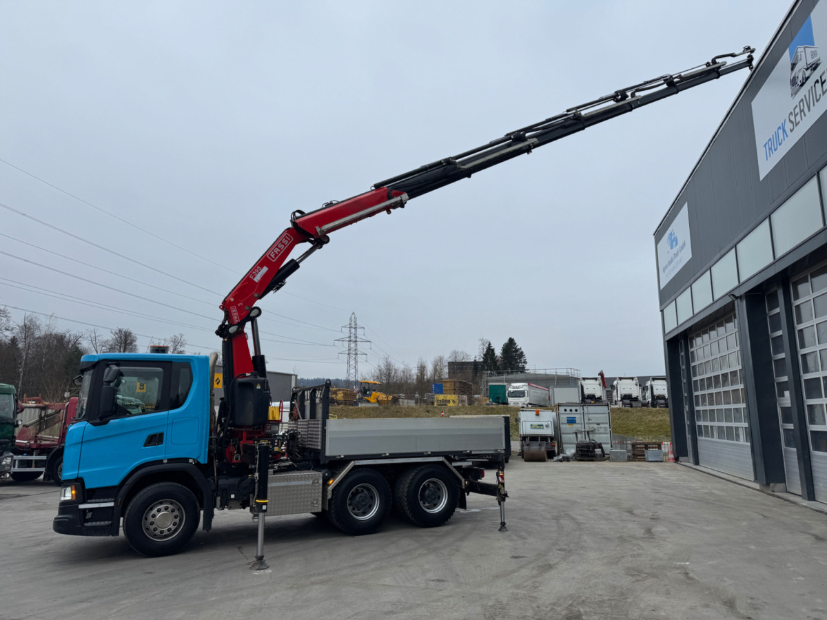 SCANIA G540 6x4 Fassi 395-7 SZM&Pritsche - Camion con gru: foto 3 SCANIA G540 6x4 Fassi 395-7 SZM&Pritsche - Camion con gru: foto 3