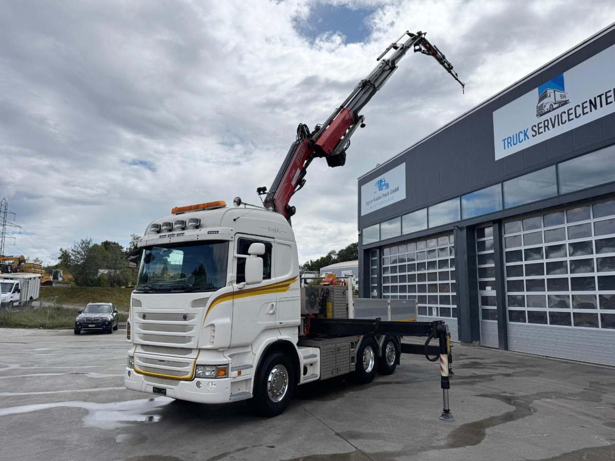 SCANIA R480 6x2 SZM/Pritsche Fassi 455 4+4 - Camion con gru: foto 3 SCANIA R480 6x2 SZM/Pritsche Fassi 455 4+4 - Camion con gru: foto 3
