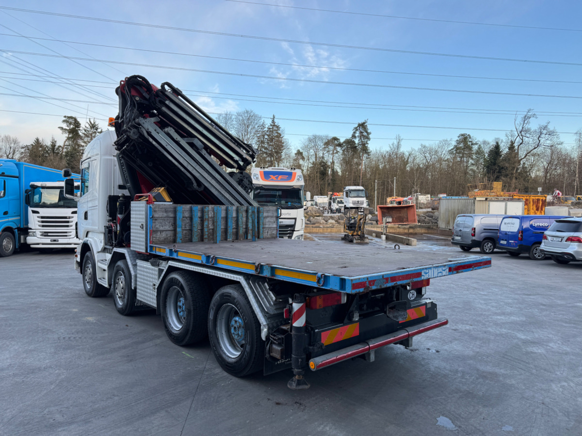 Camion con gru SCANIA R480 8x4 Fassi 660 SZM/Pritsche: foto 15 Camion con gru SCANIA R480 8x4 Fassi 660 SZM/Pritsche: foto 15