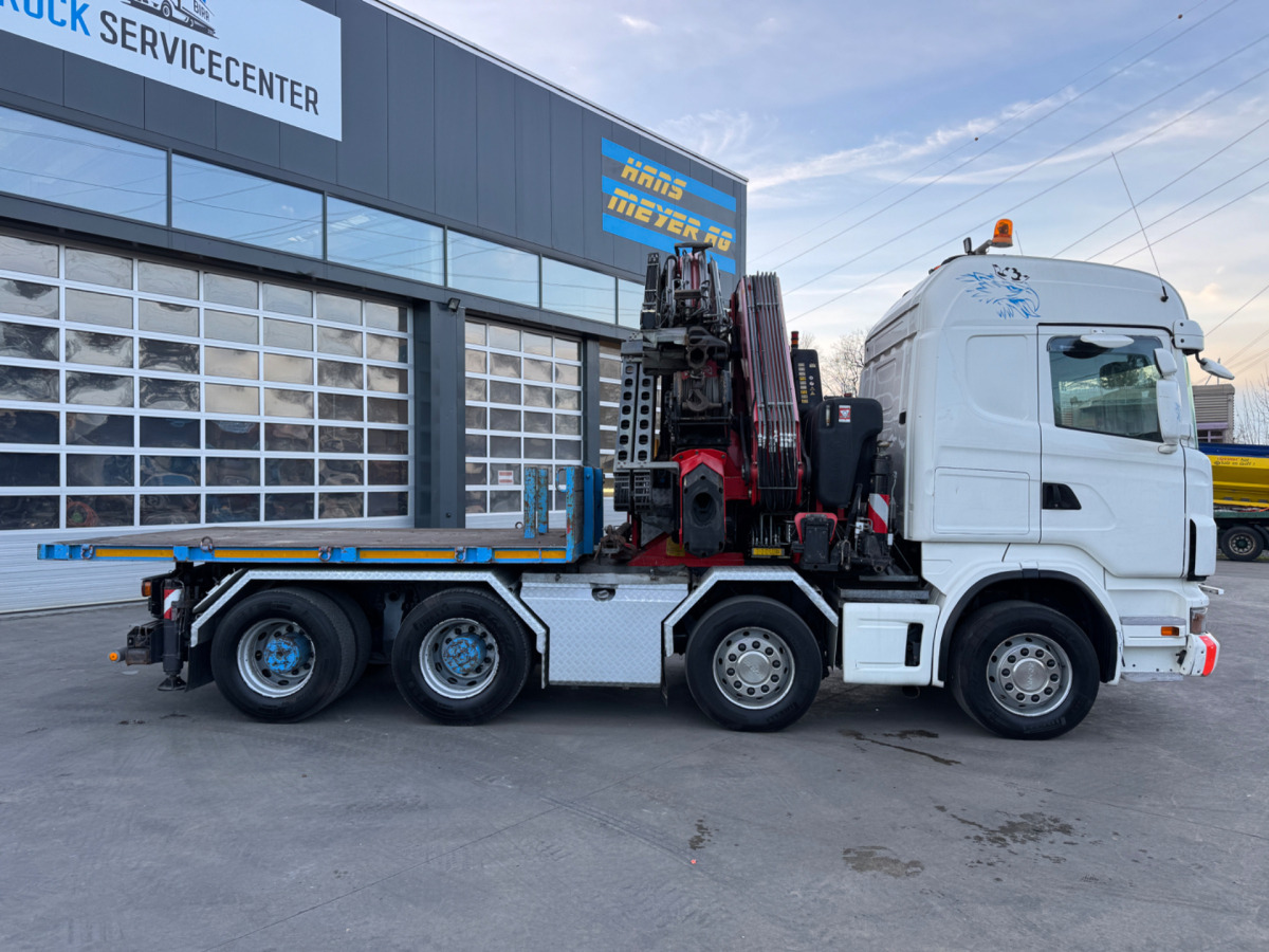 Camion con gru SCANIA R480 8x4 Fassi 660 SZM/Pritsche: foto 12 Camion con gru SCANIA R480 8x4 Fassi 660 SZM/Pritsche: foto 12
