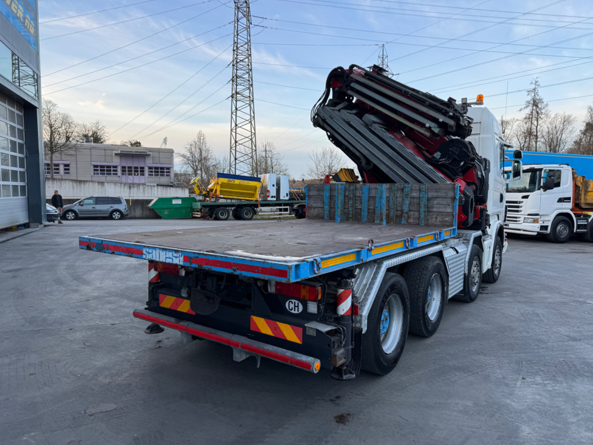 Camion con gru SCANIA R480 8x4 Fassi 660 SZM/Pritsche: foto 13 Camion con gru SCANIA R480 8x4 Fassi 660 SZM/Pritsche: foto 13