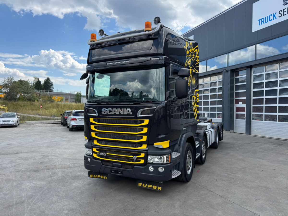 SCANIA R580 8x2 Nencki Hooklift - Autocarro scarrabile: foto 1 SCANIA R580 8x2 Nencki Hooklift - Autocarro scarrabile: foto 1