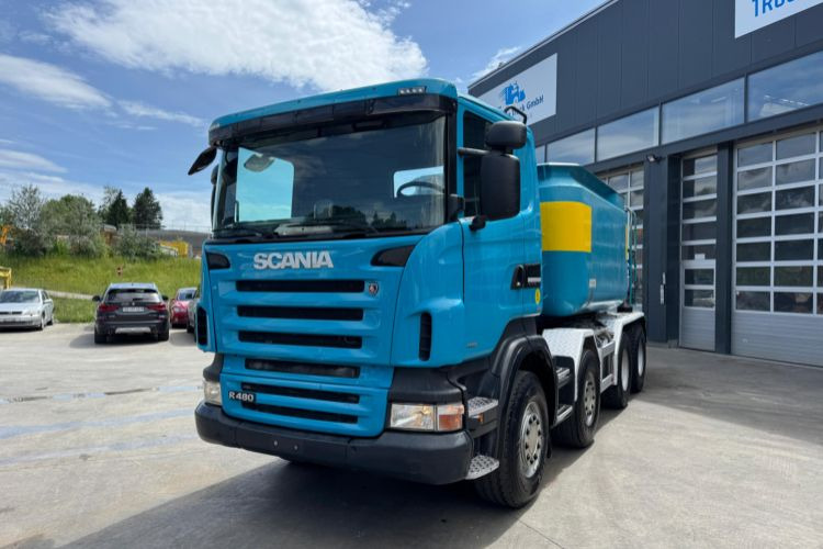 Scania R480 8x4 Moser 16m3 - Autocarro multibenna: foto 1 Scania R480 8x4 Moser 16m3 - Autocarro multibenna: foto 1