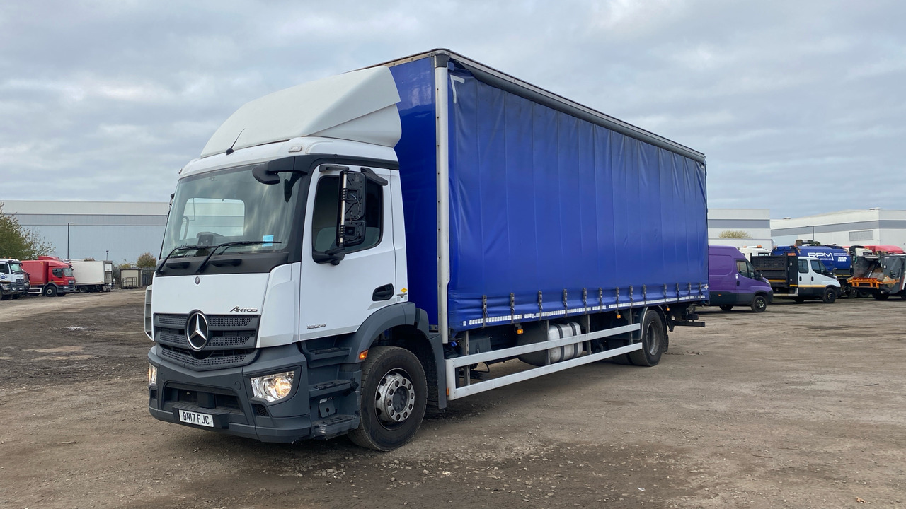 MERCEDES-BENZ ANTOS  1824 - Camion centinato: foto 2 MERCEDES-BENZ ANTOS  1824 - Camion centinato: foto 2