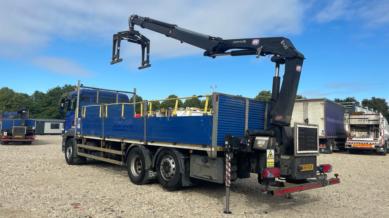 Man TGS 26.360 - Autocarro con pianale/ Cassone fisso, Camion con gru: foto 3 Man TGS 26.360 - Autocarro con pianale/ Cassone fisso, Camion con gru: foto 3