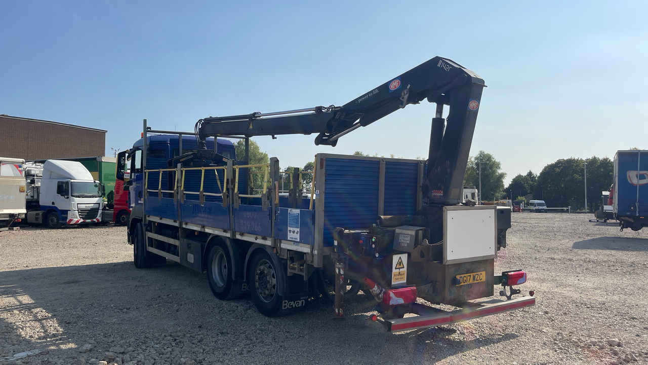 Man TGS 26.360 - Autocarro con pianale/ Cassone fisso, Camion con gru: foto 3 Man TGS 26.360 - Autocarro con pianale/ Cassone fisso, Camion con gru: foto 3