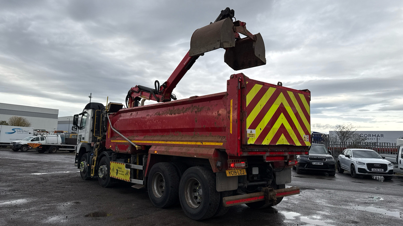 Volvo FM 410 - Autocarro ribaltabile, Camion con gru: foto 3 Volvo FM 410 - Autocarro ribaltabile, Camion con gru: foto 3