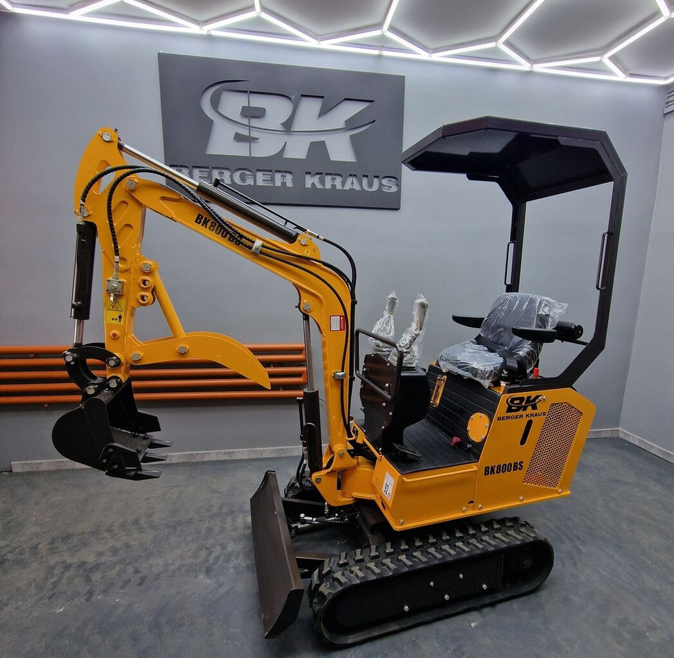Miniescavatore nuovo Berger Kraus BK800BS Nowa minikoparka Mini excavator Torsion arm: foto 6
