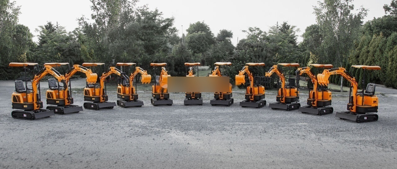 Leasing di Berger Kraus Mini Excavator BK800BS torsion arm with FULL equipment Berger Kraus Mini Excavator BK800BS torsion arm with FULL equipment: foto 10