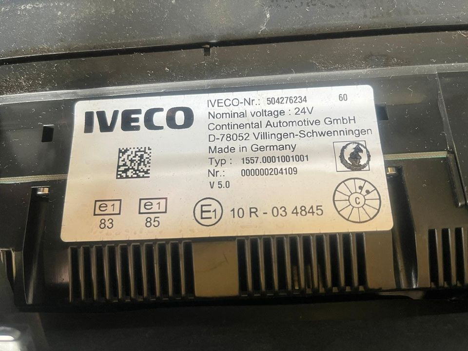IVECO Stralis 450 Kombiinstrument / Tacho 504276234 - Cronotachigrafo per Camion: foto 2 IVECO Stralis 450 Kombiinstrument / Tacho 504276234 - Cronotachigrafo per Camion: foto 2