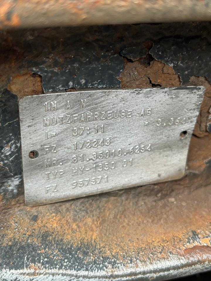 MAN TGX Hinterachse 37:11 / 81.35010.6254 18-Tonner - Asse posteriore per Camion: foto 5 MAN TGX Hinterachse 37:11 / 81.35010.6254 18-Tonner - Asse posteriore per Camion: foto 5