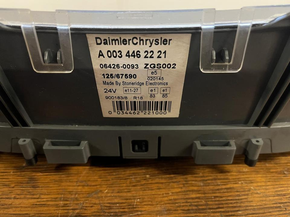 Mercedes Atego Kombiinstrument / Tacho A0034462221 - Cruscotto per Camion: foto 3 Mercedes Atego Kombiinstrument / Tacho A0034462221 - Cruscotto per Camion: foto 3