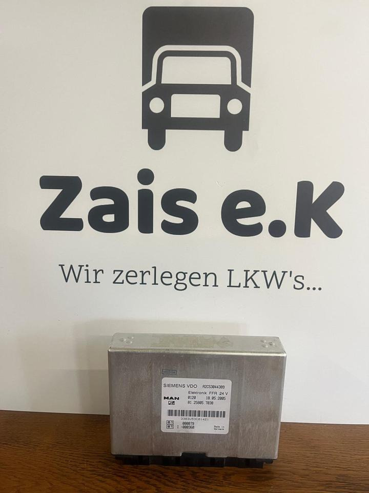 MAN SIEMENS VDO ELEKTRONIK FFR Steuergerät 81258057038 - Ricambi: foto 1 MAN SIEMENS VDO ELEKTRONIK FFR Steuergerät 81258057038 - Ricambi: foto 1
