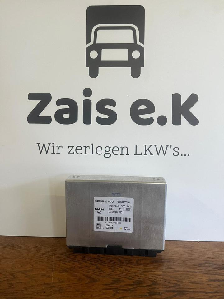 MAN SIEMENS VDO ELEKTRONIK FFR Steuergerät 81258057051 - Ricambi: foto 1 MAN SIEMENS VDO ELEKTRONIK FFR Steuergerät 81258057051 - Ricambi: foto 1