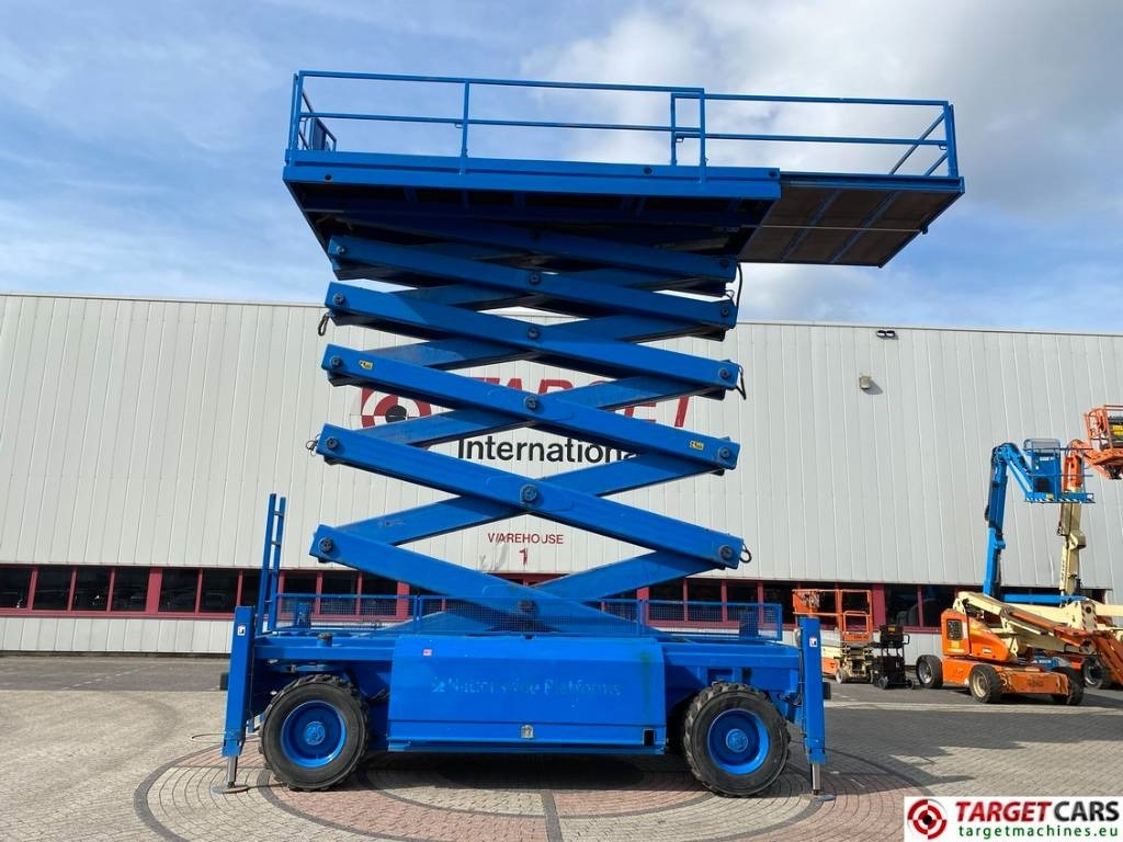Piattaforma a pantografo HAB S280-25D 4WDS Diesel 4x4x4 Scissor Lift 2800cm: foto 48