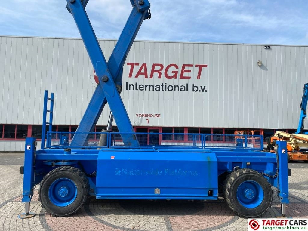 Piattaforma a pantografo HAB S280-25D 4WDS Diesel 4x4x4 Scissor Lift 2800cm: foto 16