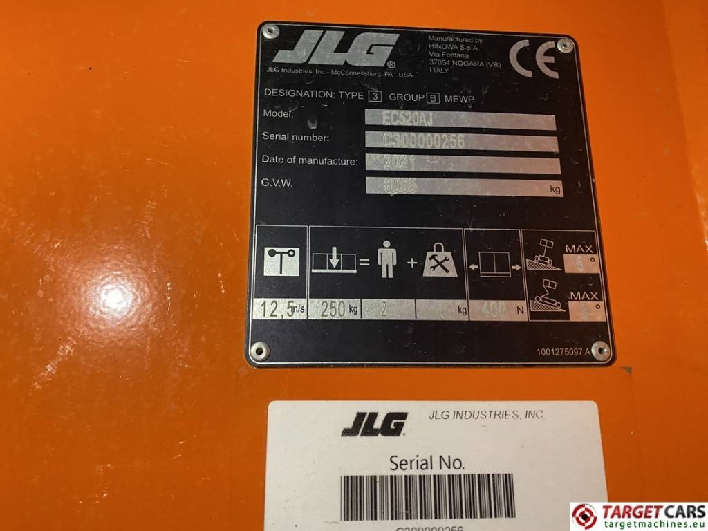 Piattaforma articolata JLG EC520AJ Electric Articulated Boom Work Lift 1800cm: foto 10