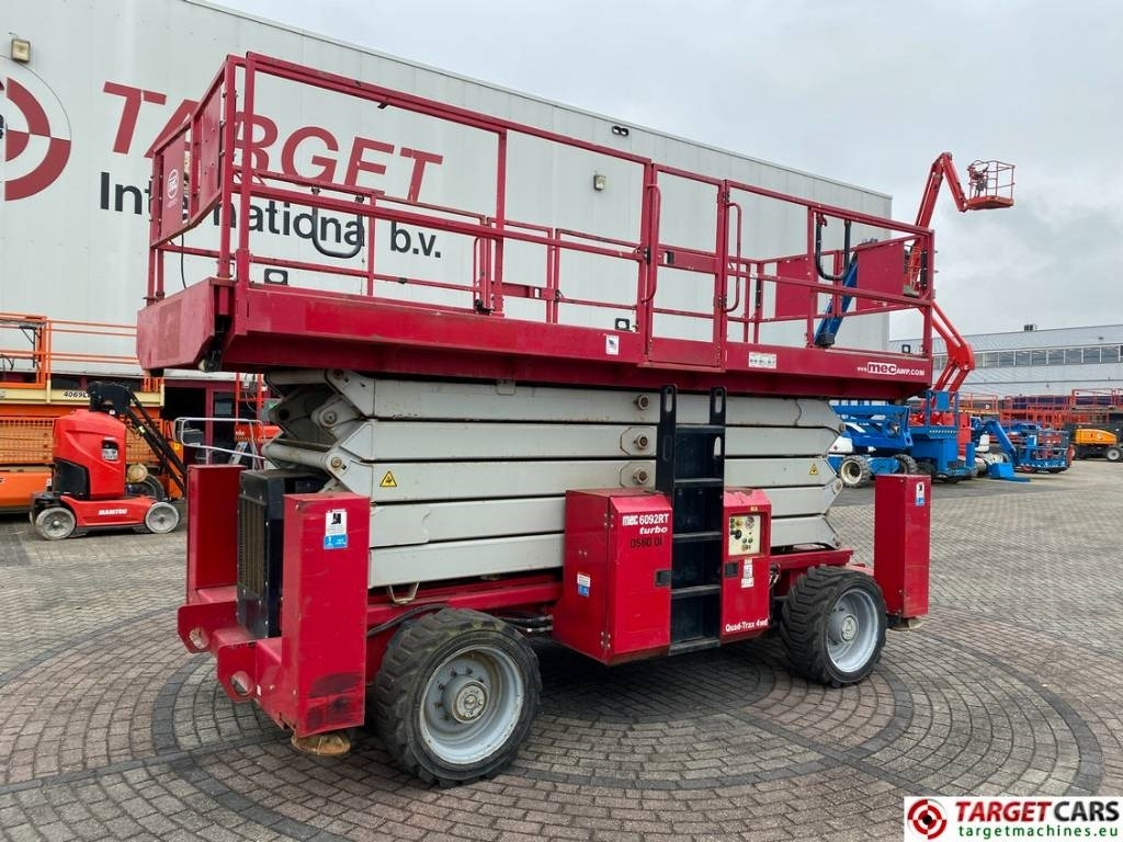 MEC 6092RT Diesel 4x4 Scissor Work LIft 2020cm - Piattaforma a pantografo: foto 1 MEC 6092RT Diesel 4x4 Scissor Work LIft 2020cm - Piattaforma a pantografo: foto 1