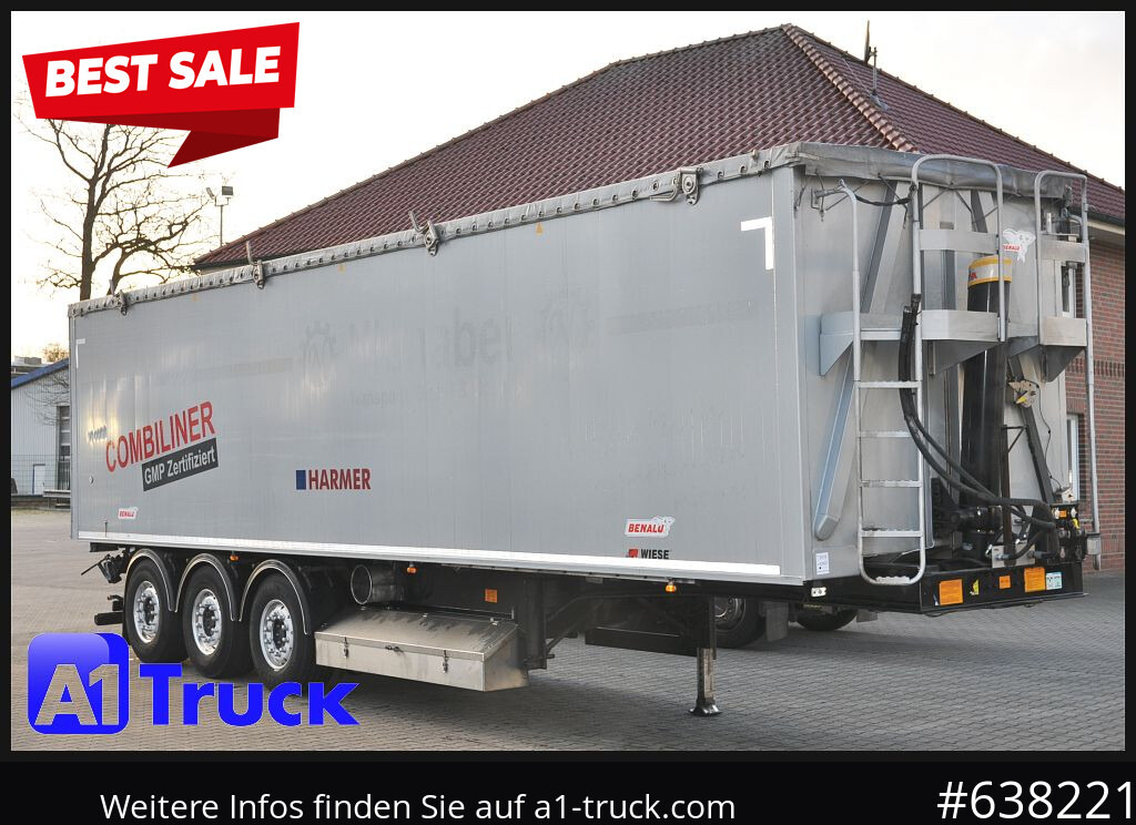 BENALU Kombiliner Gülle Tank + Kipper fest34m³ flüssig 26m³, Tüv neu, - Semirimorchio cisterna: foto 1 BENALU Kombiliner Gülle Tank + Kipper fest34m³ flüssig 26m³, Tüv neu, - Semirimorchio cisterna: foto 1