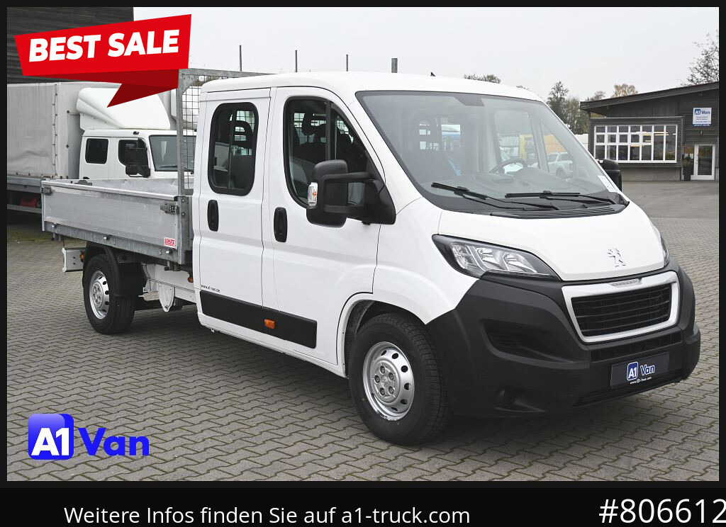 PEUGEOT Boxer Doka Kipper, AHK, Klima, Standheizung - Camion: foto 1 PEUGEOT Boxer Doka Kipper, AHK, Klima, Standheizung - Camion: foto 1
