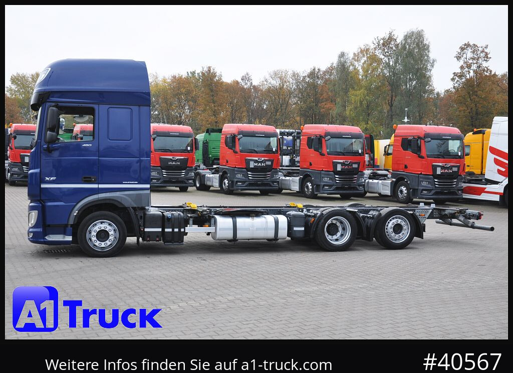 Autocarro portacontainer/ Caisse interchangeable DAF XF 480 FAN SSC Jumbo, Intarder,Lenkacchse  7,82 BDF ACC: foto 11