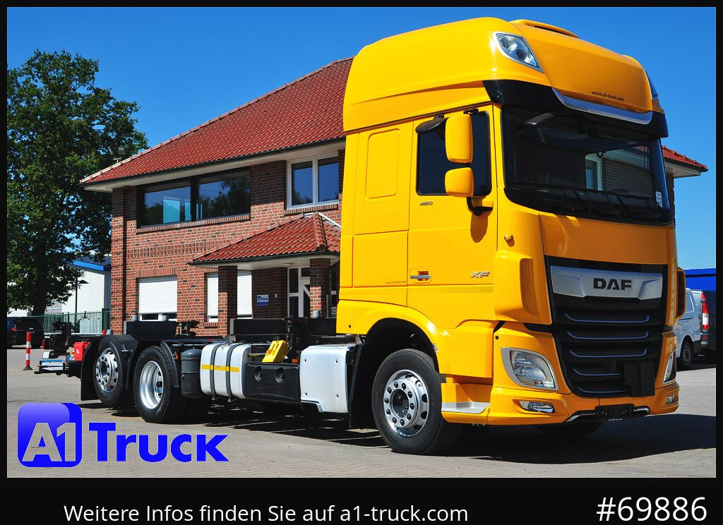 DAF XF 480, MultiBDF, 7,45, Standklima, LBW, - Autocarro portacontainer/ Caisse interchangeable: foto 1 DAF XF 480, MultiBDF, 7,45, Standklima, LBW, - Autocarro portacontainer/ Caisse interchangeable: foto 1