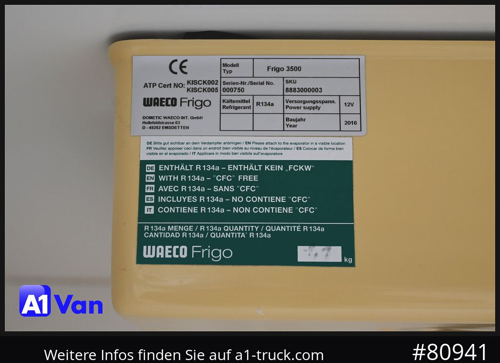 FORD Transit Custom Kühlkastenwagen, Motorschaden, ZV, 3-Sitzer - Furgone frigo: foto 2 FORD Transit Custom Kühlkastenwagen, Motorschaden, ZV, 3-Sitzer - Furgone frigo: foto 2