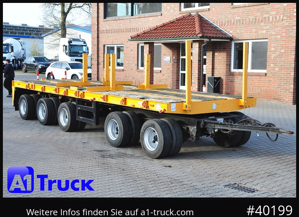 GOLDHOFER 5 achs Ballast, Lenkachse, 50to., Schwerlast, - Rimorchio pianale ribassato: foto 1 GOLDHOFER 5 achs Ballast, Lenkachse, 50to., Schwerlast, - Rimorchio pianale ribassato: foto 1