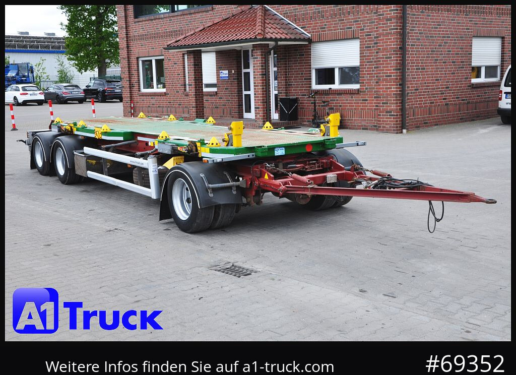 HUEFFERMANN Abstetzanhänger HMA 24. Safety-Fix, - Rimorchio scarrabile/ Multibenna: foto 1 HUEFFERMANN Abstetzanhänger HMA 24. Safety-Fix, - Rimorchio scarrabile/ Multibenna: foto 1