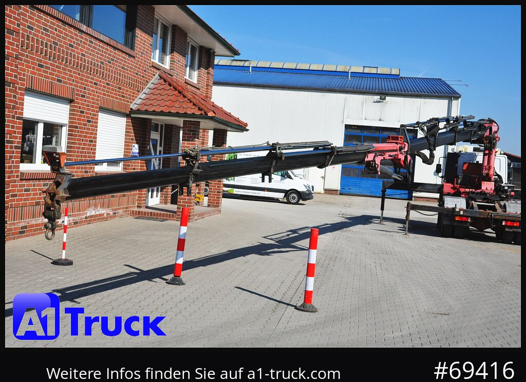 Camion con gru IVECO 420 6x4, HMF3722 Jib Funk Seilwinde,: foto 15
