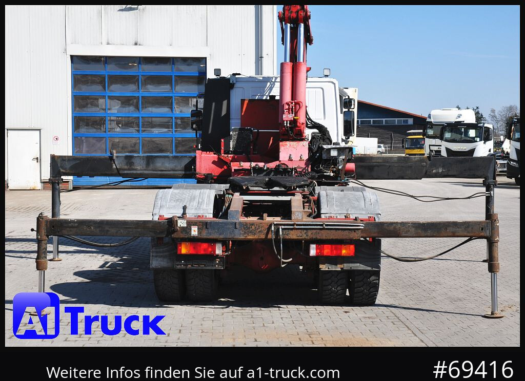Camion con gru IVECO 420 6x4, HMF3722 Jib Funk Seilwinde,: foto 10