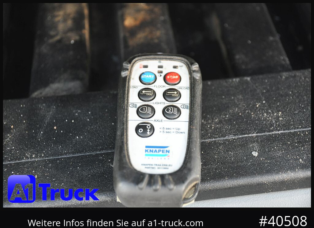 KNAPEN K100, Liftachse, Funk ca. 90m³ - Semirimorchio piano mobile: foto 2 KNAPEN K100, Liftachse, Funk ca. 90m³ - Semirimorchio piano mobile: foto 2