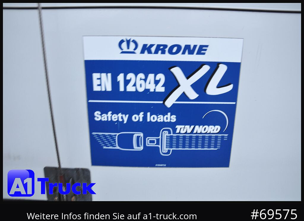 KRONE BDF 7,45 Koffer, Textil 2750mm innen, 20 x vorhanden - Cassa - furgone: foto 5 KRONE BDF 7,45 Koffer, Textil 2750mm innen, 20 x vorhanden - Cassa - furgone: foto 5