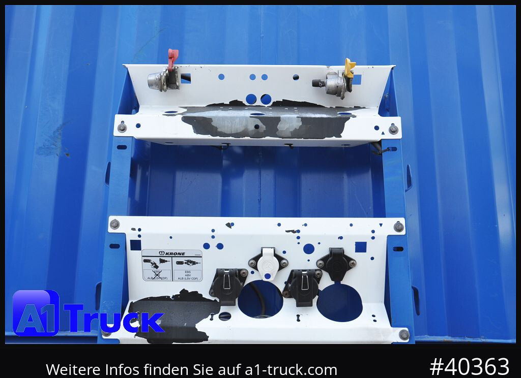 KRONE Megatrailer, Plateau, Liftachse, Staplerhalterung, - Semirimorchio cassonato/ Pianale: foto 5 KRONE Megatrailer, Plateau, Liftachse, Staplerhalterung, - Semirimorchio cassonato/ Pianale: foto 5