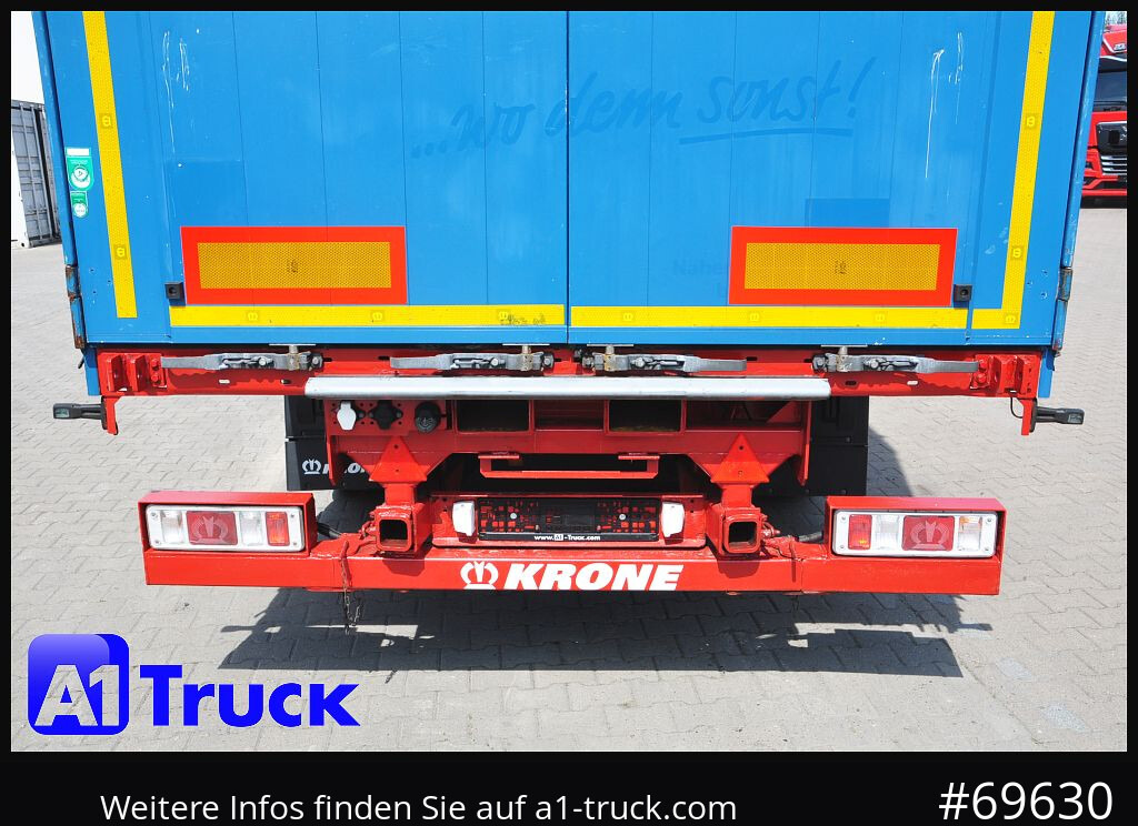 KRONE SD 27, Papier, Staplerhalterung, Bordwand, Lenkachse - Semirimorchio centinato: foto 4 KRONE SD 27, Papier, Staplerhalterung, Bordwand, Lenkachse - Semirimorchio centinato: foto 4