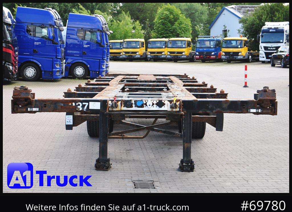 Semirimorchio portacontainer/ Caisse interchangeable KRONE SDC, Containerchassis, 2x20/30/40: foto 13 Semirimorchio portacontainer/ Caisse interchangeable KRONE SDC, Containerchassis, 2x20/30/40: foto 13