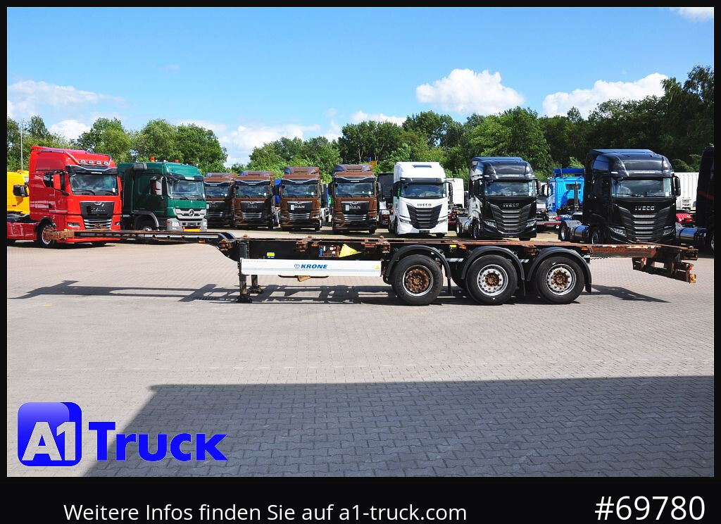 Semirimorchio portacontainer/ Caisse interchangeable KRONE SDC, Containerchassis, 2x20/30/40: foto 11 Semirimorchio portacontainer/ Caisse interchangeable KRONE SDC, Containerchassis, 2x20/30/40: foto 11