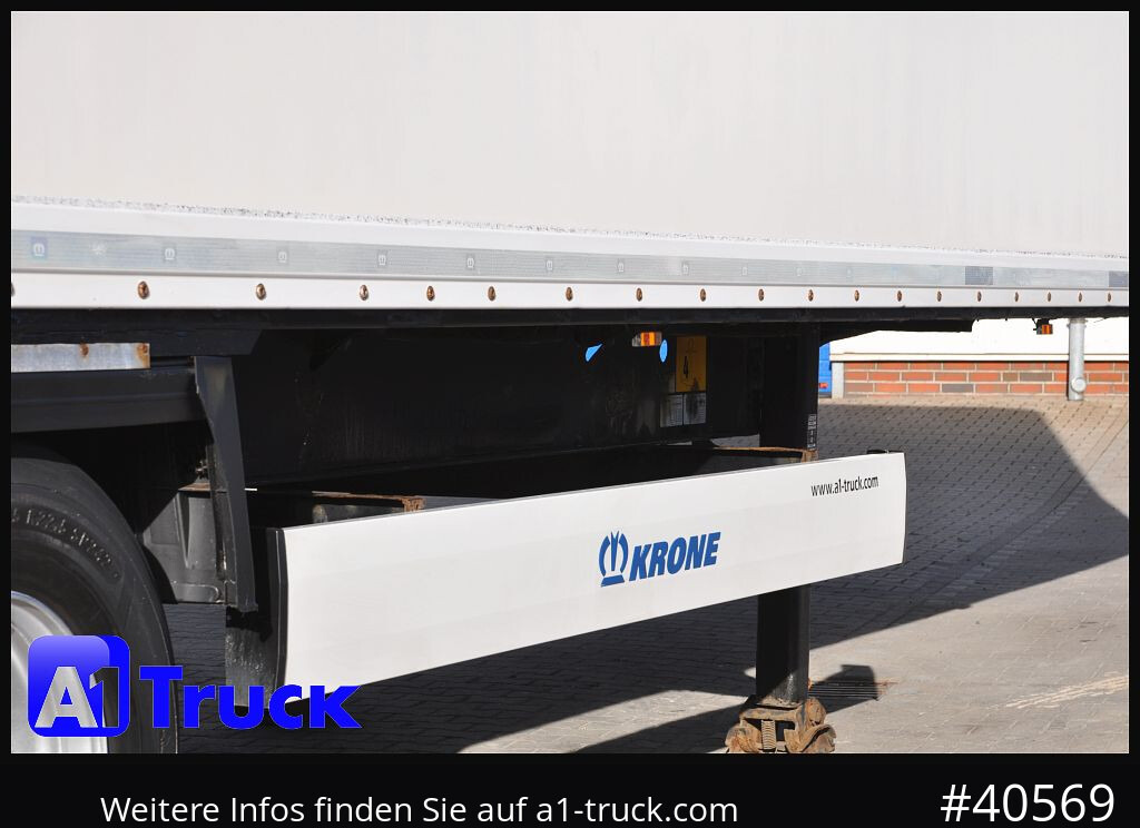 KRONE SDK 27, Koffer, 1 Vorbesitzer, Plywood, - Semirimorchio furgonato: foto 2 KRONE SDK 27, Koffer, 1 Vorbesitzer, Plywood, - Semirimorchio furgonato: foto 2