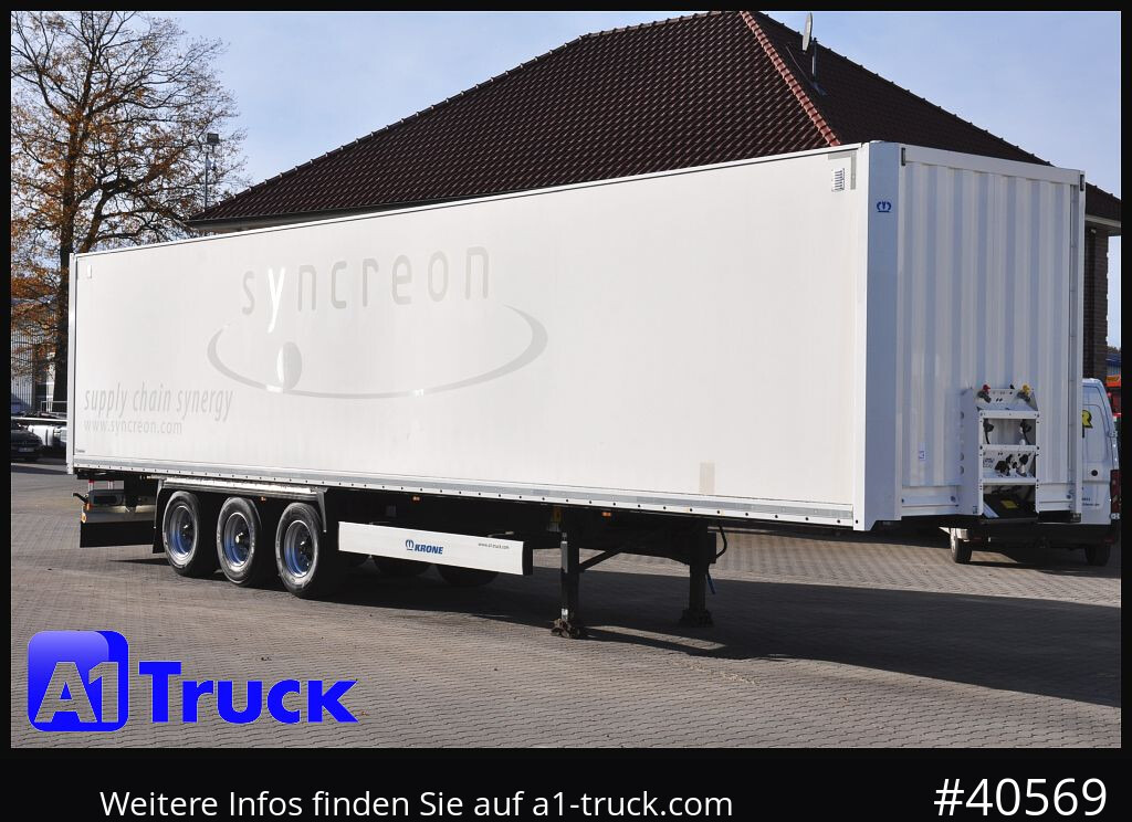 KRONE SDK 27, Koffer, 1 Vorbesitzer, Plywood, - Semirimorchio furgonato: foto 1 KRONE SDK 27, Koffer, 1 Vorbesitzer, Plywood, - Semirimorchio furgonato: foto 1