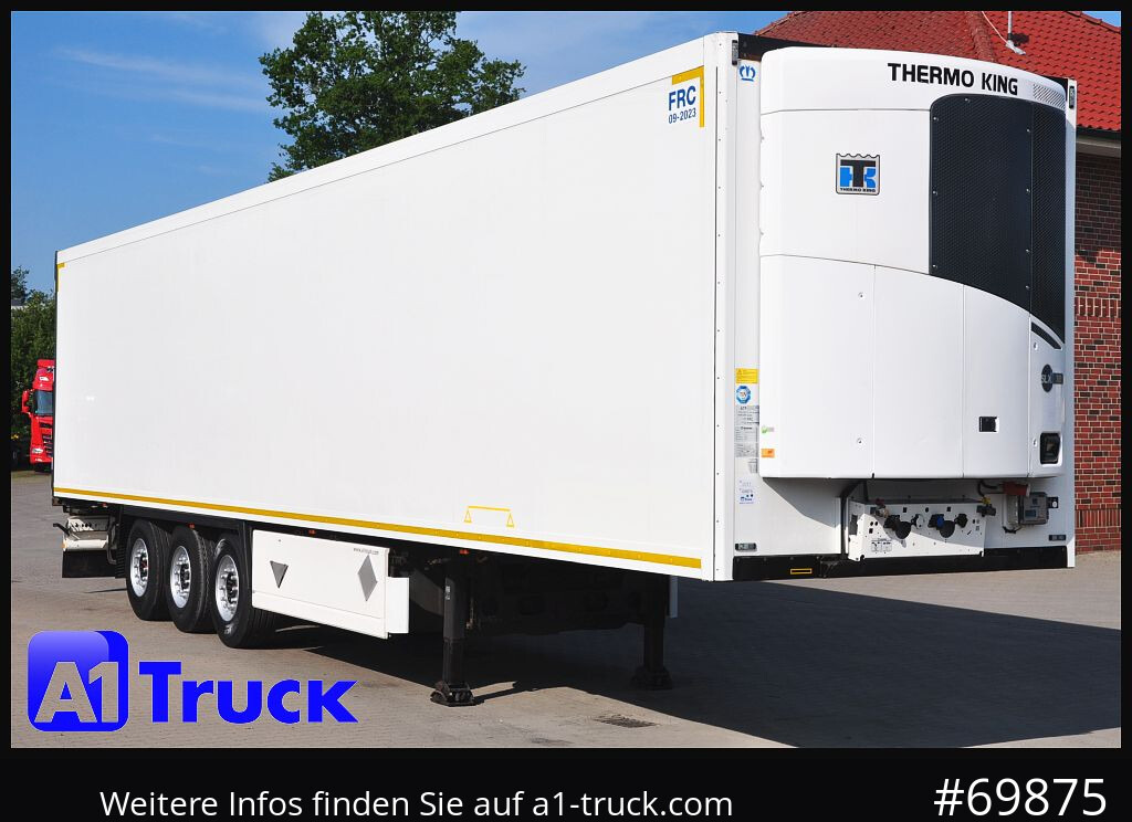 KRONE SDR, ThermoKing SLX 300 i, Blumenbreit, 4497 Stunden - Semirimorchio frigorifero: foto 1 KRONE SDR, ThermoKing SLX 300 i, Blumenbreit, 4497 Stunden - Semirimorchio frigorifero: foto 1