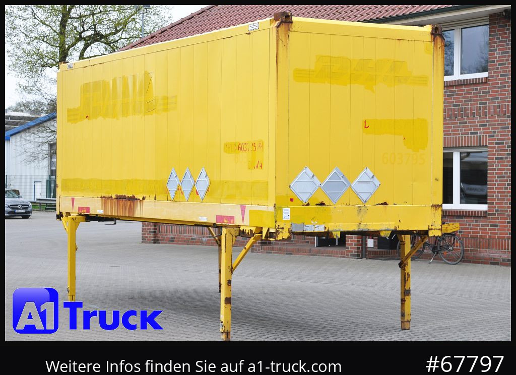 Cassa - furgone KRONE WB 7,45 Koffer, BDF Wechselbrücke 2540mm: foto 1