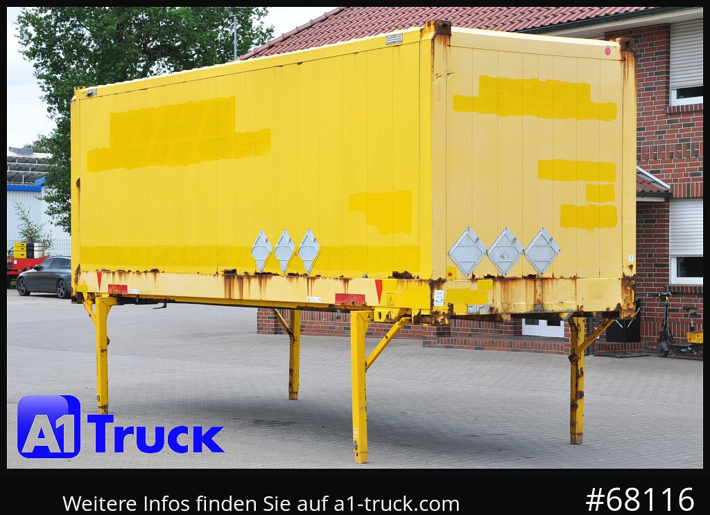KRONE WB 7,45 Koffer, BDF Wechselbrücke 2560mm - Cassa - furgone: foto 1 KRONE WB 7,45 Koffer, BDF Wechselbrücke 2560mm - Cassa - furgone: foto 1