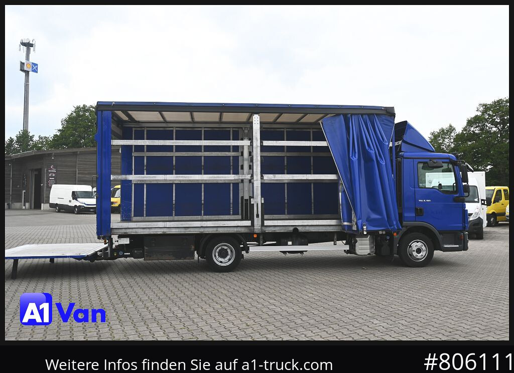 MAN TGL 8.180 4x2 Pritsche Plane, LBW, Klima - Camion centinato: foto 2 MAN TGL 8.180 4x2 Pritsche Plane, LBW, Klima - Camion centinato: foto 2